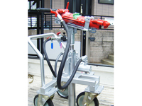 羽口開孔台車（自在）